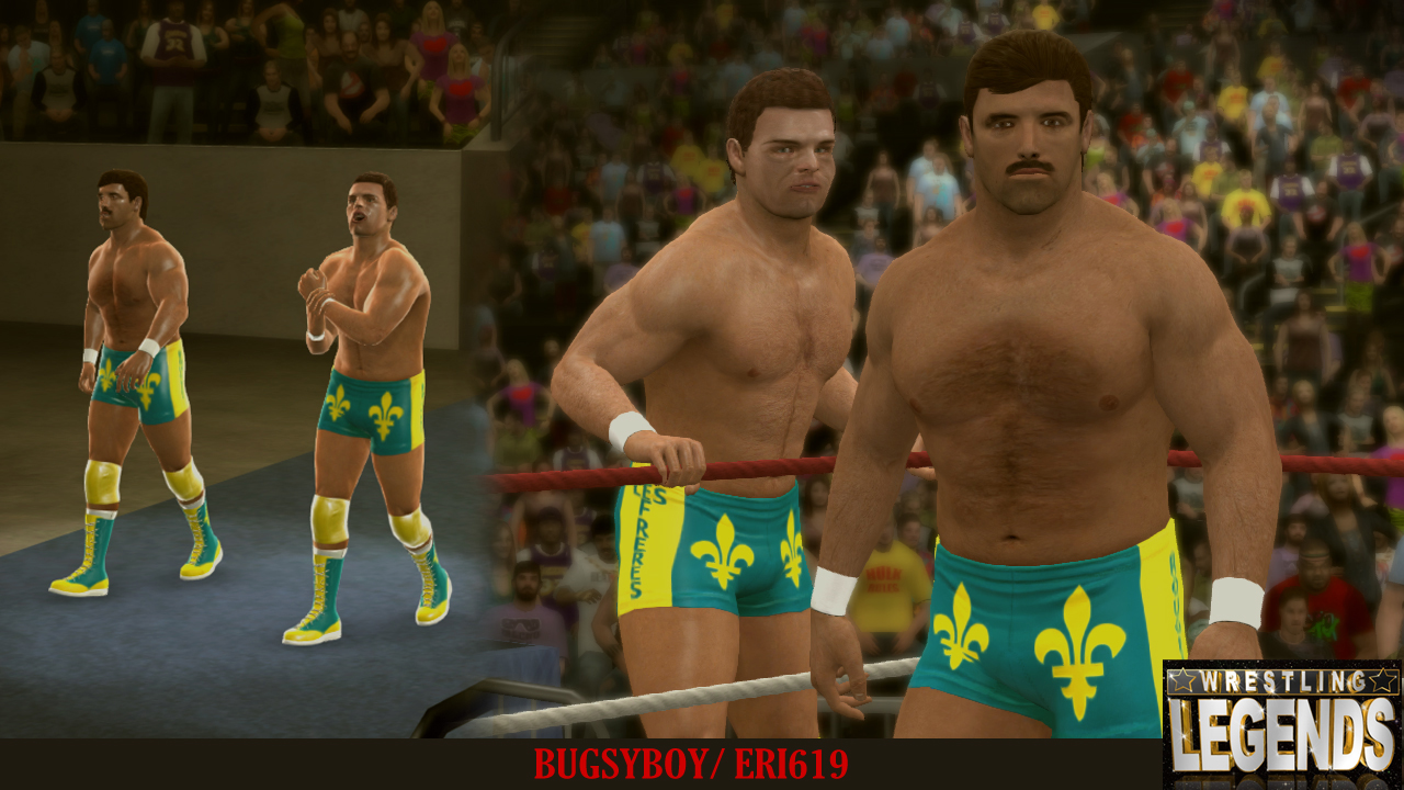 Wrestling Legends game Raymond Rougeau