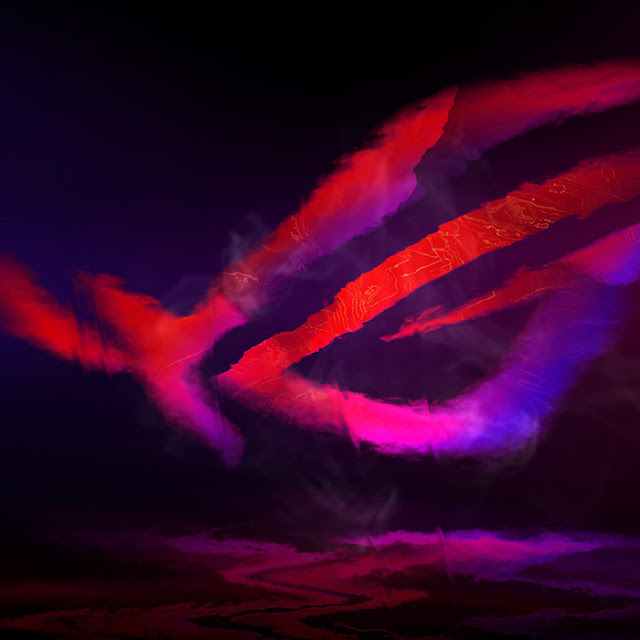 Rog Raining Wallpaper Engine