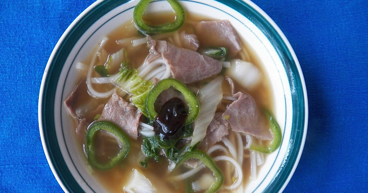 Beef Phostyle Soup for SoupSaturdaySwappers Sid's Sea Palm Cooking