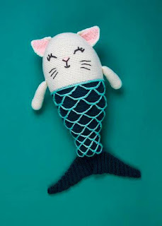 PATRON GRATIS GATO SIRENA AMIGURUMI 37193