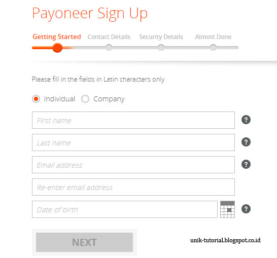 Payoneer ваш верiфiкацiйний код