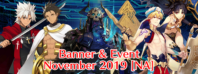Banner Gacha Dan Event November 2019 Fgo Na