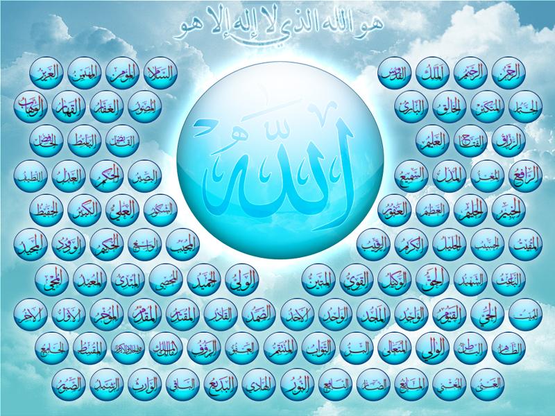 Allah Names HD Wallpapers - Articles about Islam