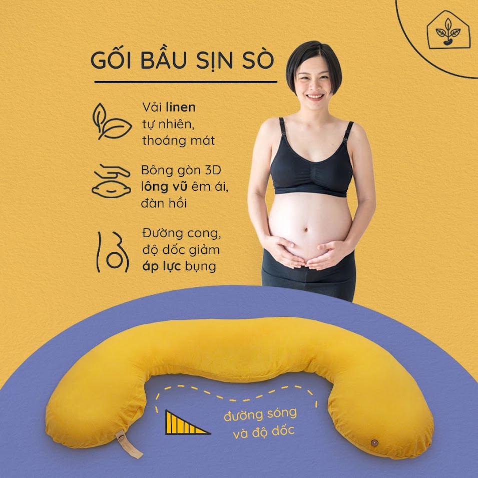 [A159] Tại sao nên mua gối bà bầu cho mẹ? Gối bầu thông minh cho mẹ và bé.