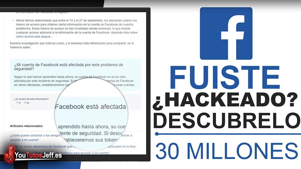 Descubre si tu Cuenta de Facebook fue Hackeada