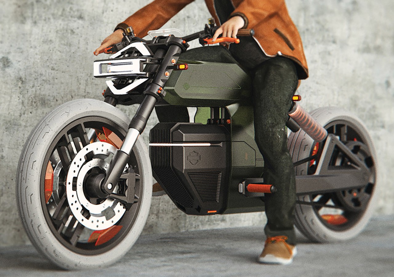 HarleyDavidson Revival electricpowered motorcycle concept