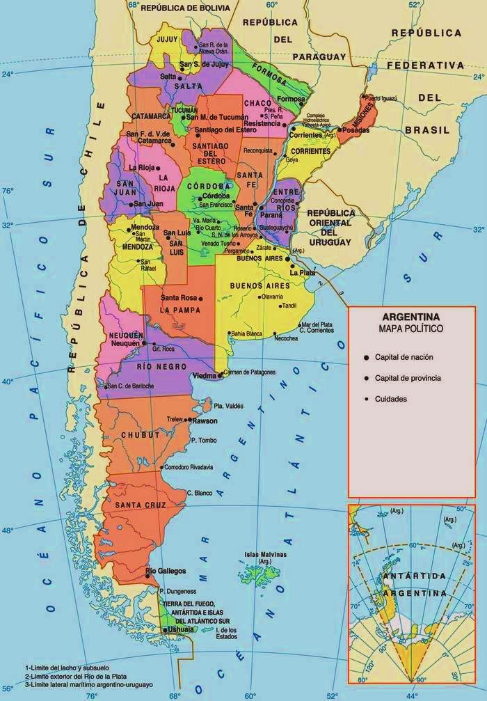 Geografía de Argentina: materiales para trabajar en clases
