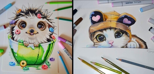 00-Lisa-Saukel-lighane-Cute-Colored-Fantasy-Animal-Drawings-www-designstack-co