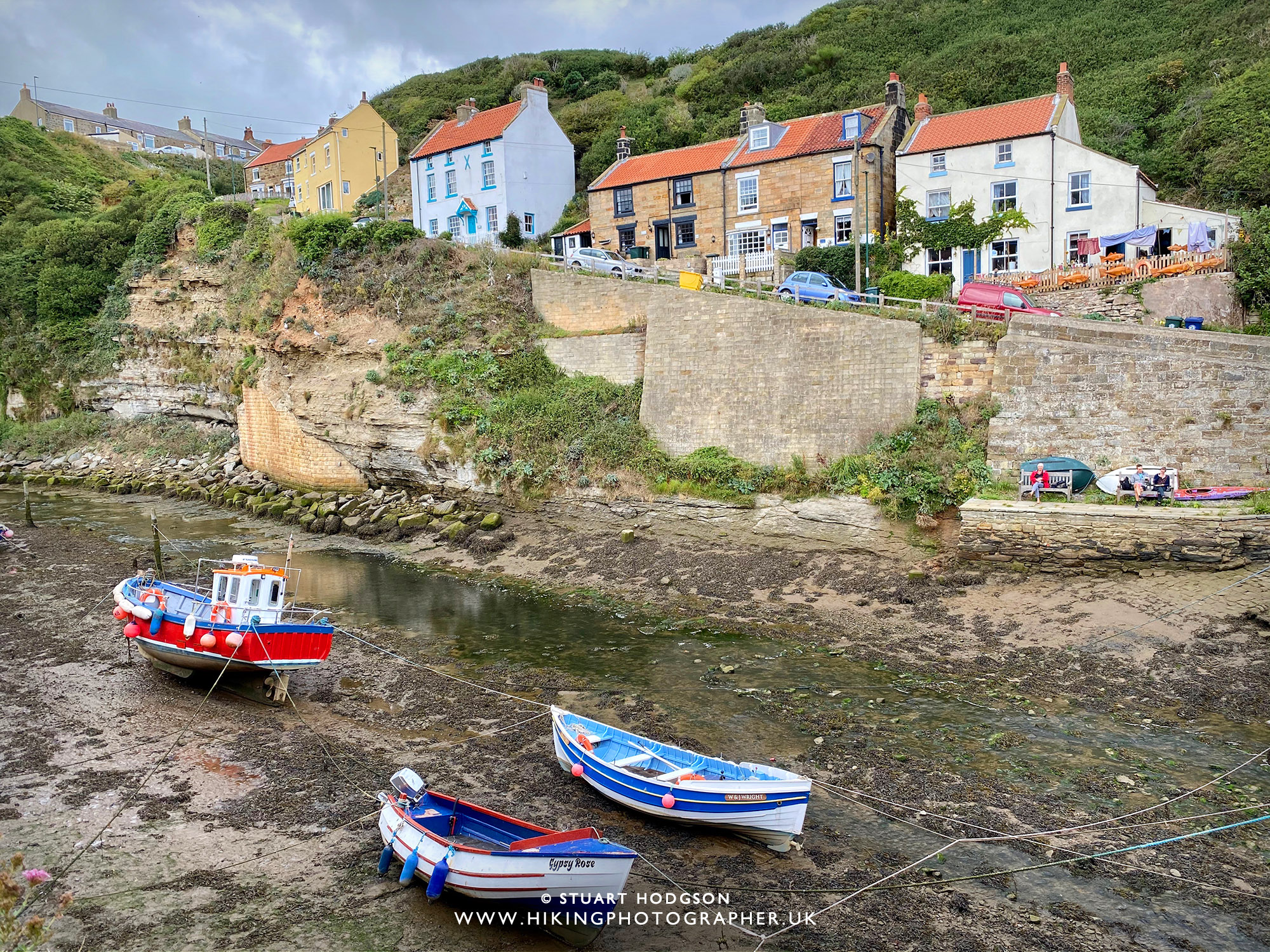 Staithes cottages North Yorkshire best view accommodation UK England Fishing Old Jacks Boat