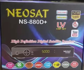 Neosat Ns-880d+ Se Hd Receiver New Software