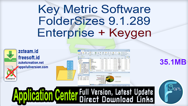 Key Metric Software FolderSizes 9.1.289 Enterprise + Keygen_ ZcTeam.id