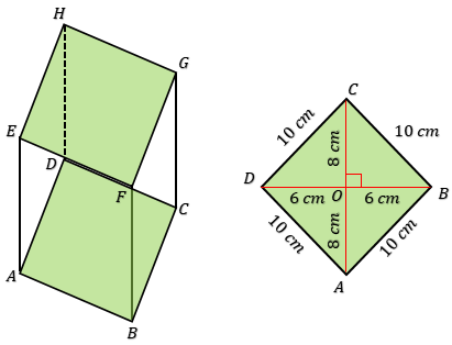Sebuah dengan alas cm 20 diagonal prisma 16 berbentuk dan cm panjang belahketupat Rumus Volume Sebuah dengan alas cm 20 diagonal prisma 16 berbentuk dan cm panjang belahketupat Rumus Belah