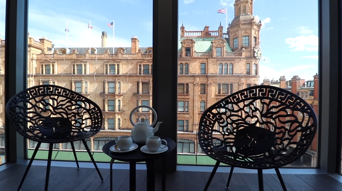 17 Interior Design Photos vs. DAMAC Tower Nine Elms London By Versace Luxury Condo Tour