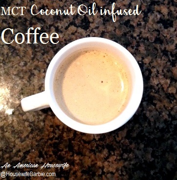 coffee mct oil infused caveman using
