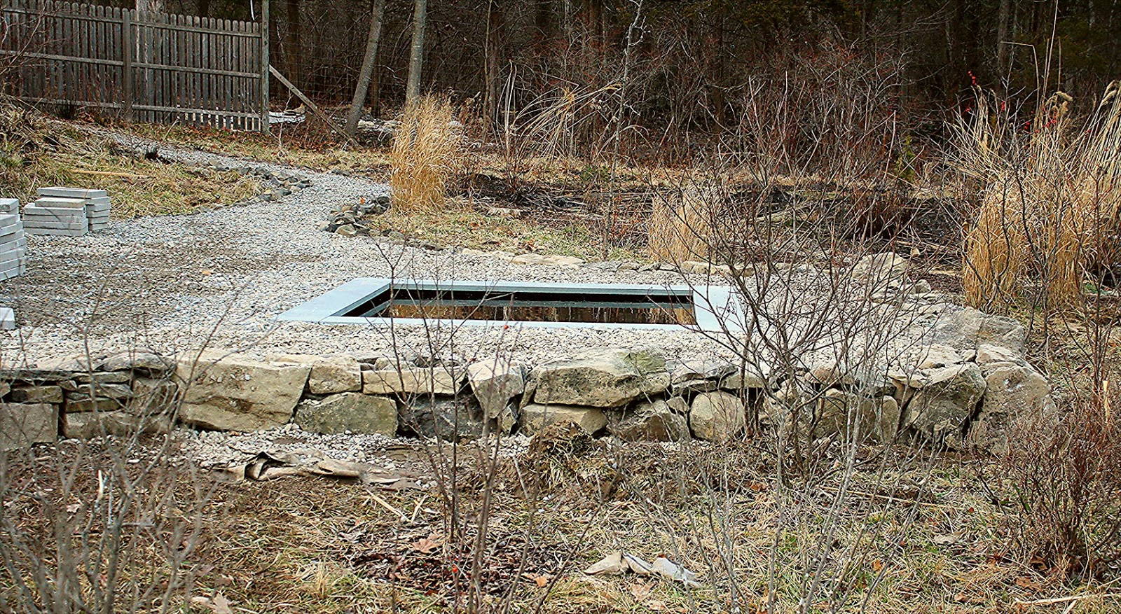 View from Federal Twist Early burn, stone wall redo, resilience