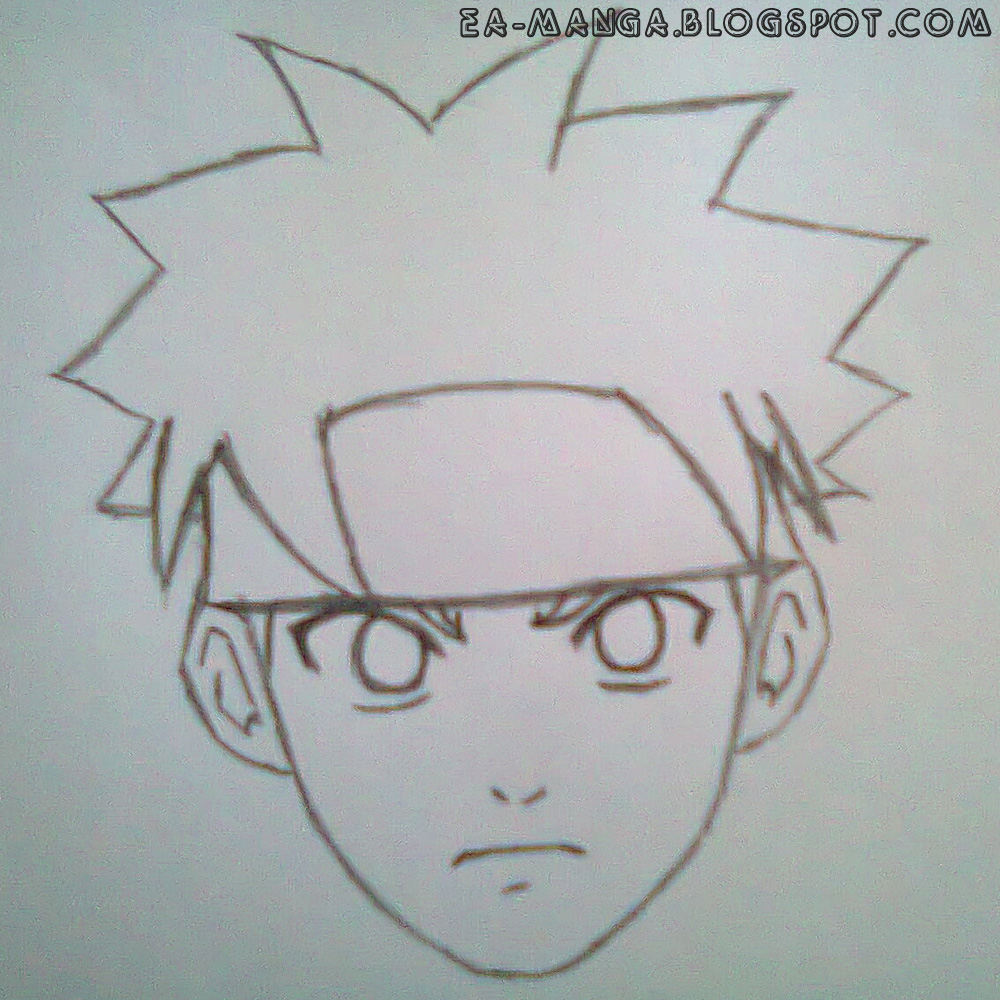 101 Gambar  Naruto Gampang  Digambar Paling Bagus Gambar  