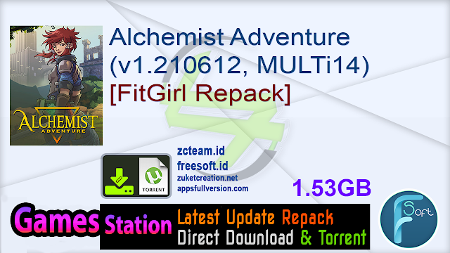 Alchemist Adventure (v1.210612, MULTi14) [FitGirl Repack]