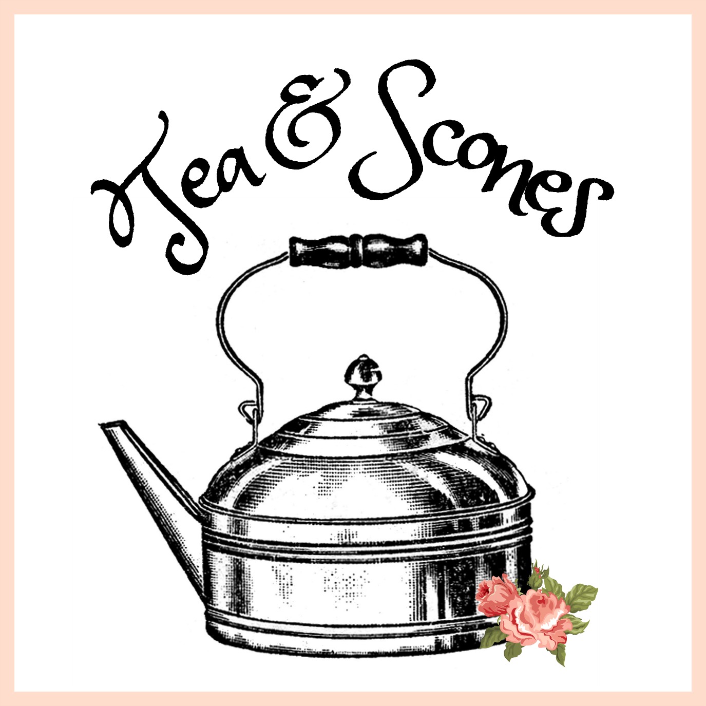 Iron On Transfer Graphics for Tea & Coffee Themed Towels Organized