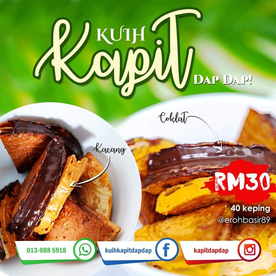 Pembungkusan kuih kapit