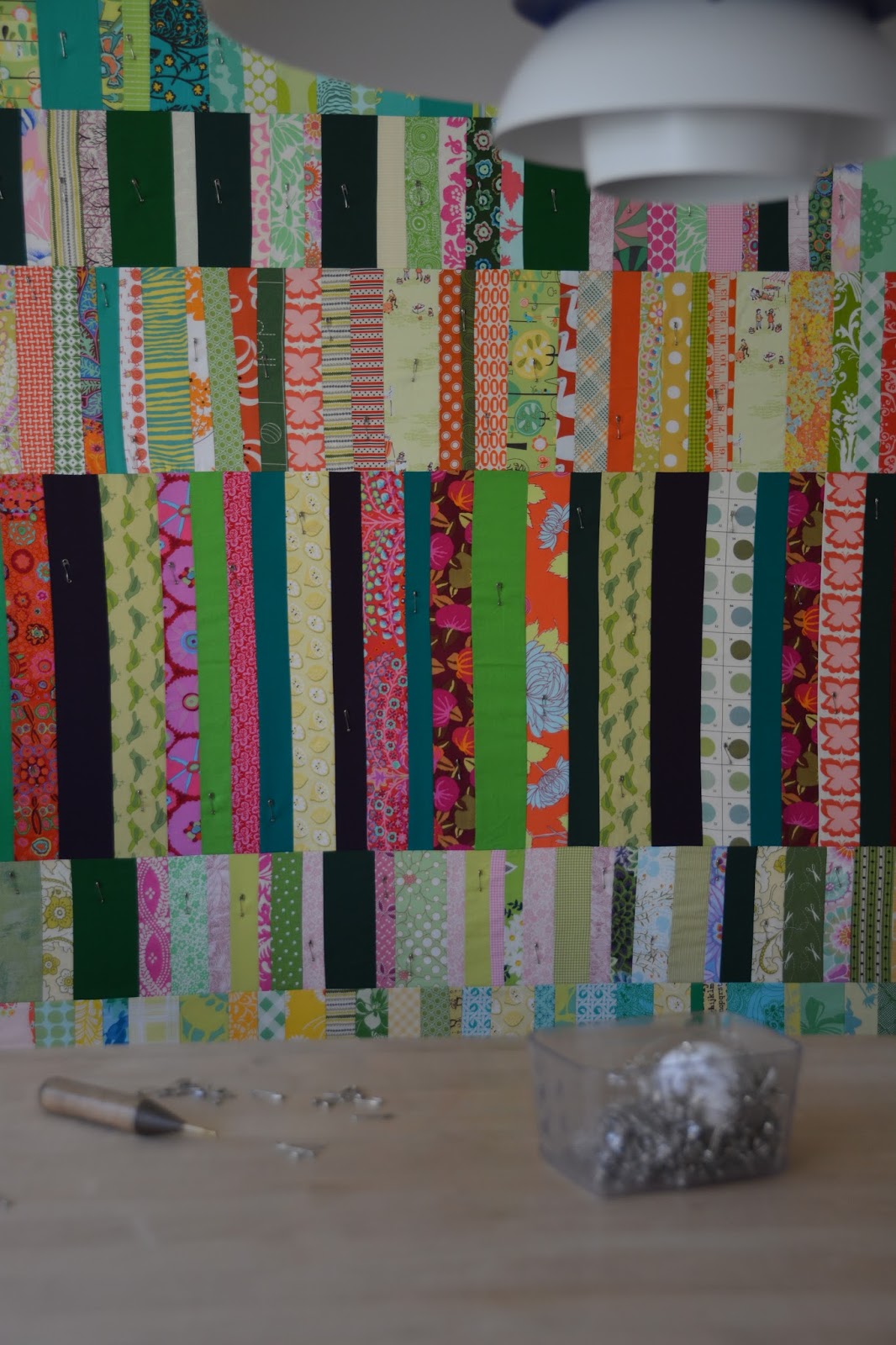 Quilt it vertical