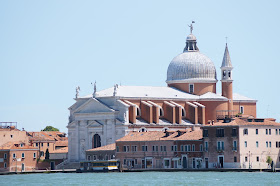 The unmistakably Palladian Church of the Redeemer - Il Redentore - commands the Giudecca Canal