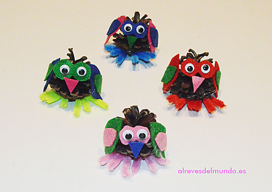 manualidades-niños-buho-fieltro