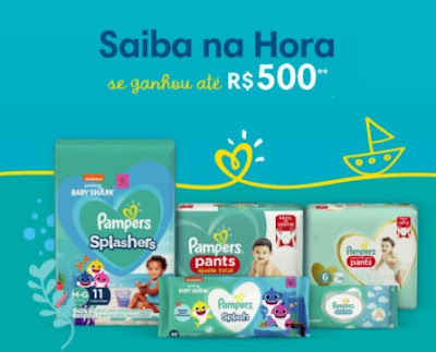 Cadastrar Promoção Prêmios na Hora Pampers P&G - Participar