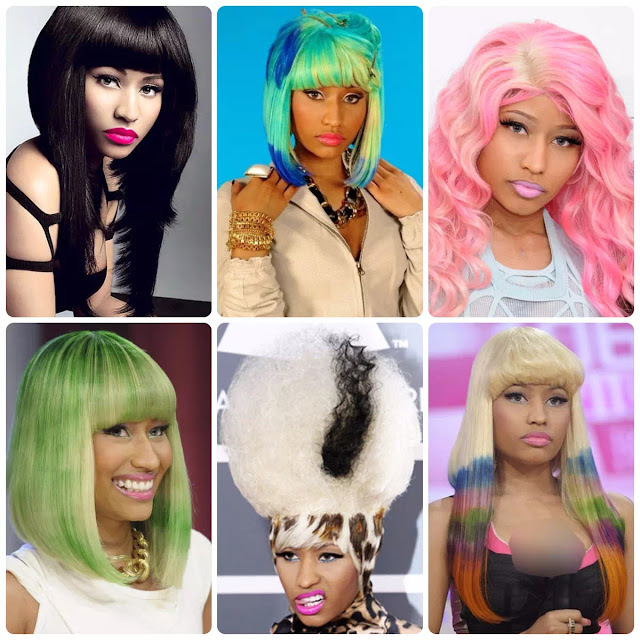 Nicki Minaj Hairstyles
