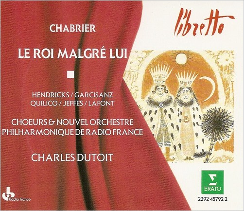OperaClamor CHABRIER Le Roi Malgré Lui