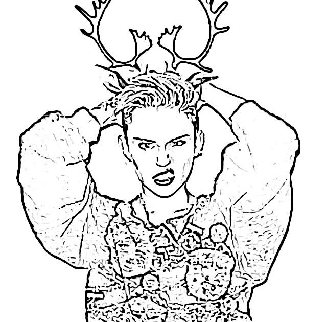 The Holiday Site Coloring Pages of Miley Cyrus Free and Downloadable