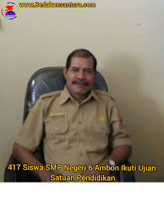 417 Siswa SMP Negeri 6 Ambon Ikuti Ujian Satuan Pendidikan 1 InShot 20210426 190613031