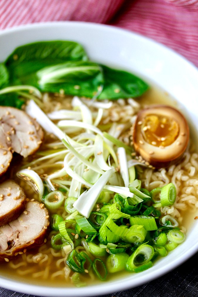 Shio with Broth and Chicken Chashu Karen's Kitchen