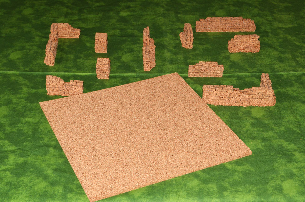 Nate Miller's Tabletop Games Black Magic Craft inspired Modular Ruins.