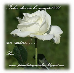 Lorena, gracias por acordarte de mi, me he decidido por la pureza de la rosa blanca