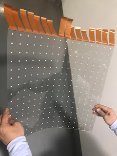 Flexible Led Curtain Display Soft Film Led Screen Display Stick