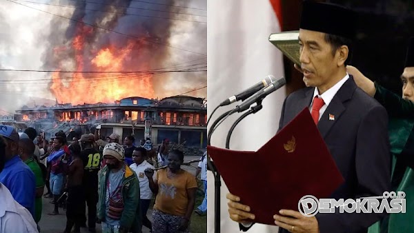 Bukan Mau Menggagalkan Pelantikan Presiden, Jokowi Gagal Lindungi Warganya