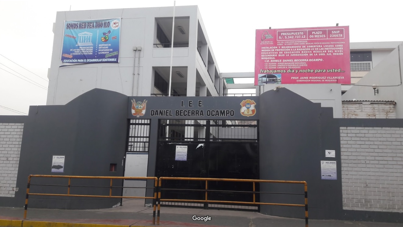 Colegio DANIEL BECERRA OCAMPO - Ilo