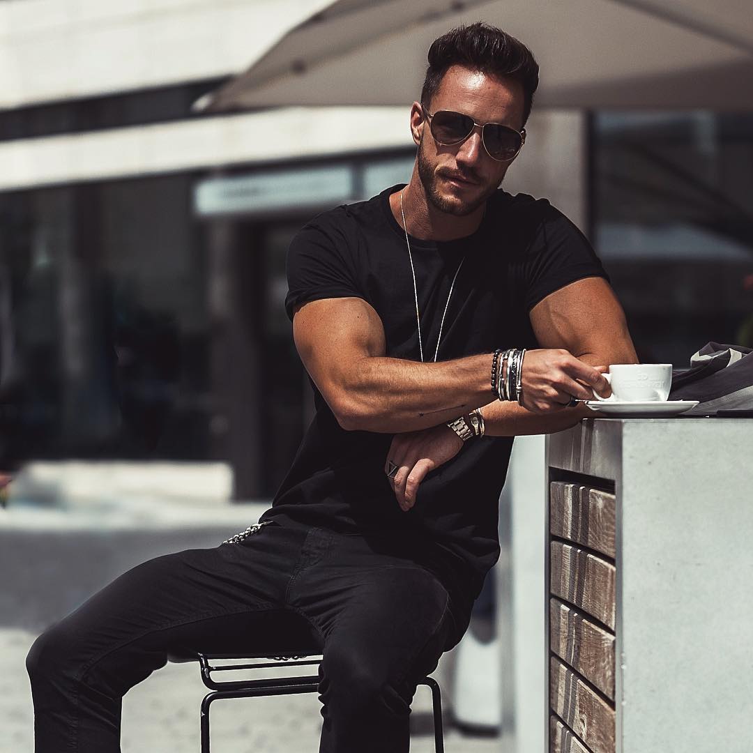 luxurious-man-sunglasses-gentleman-black-clothes-drinking-coffee