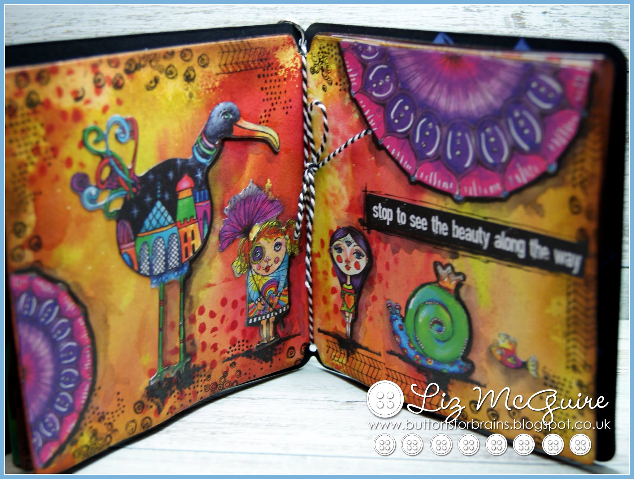 buttonsforbrains Art by Marlene Journal