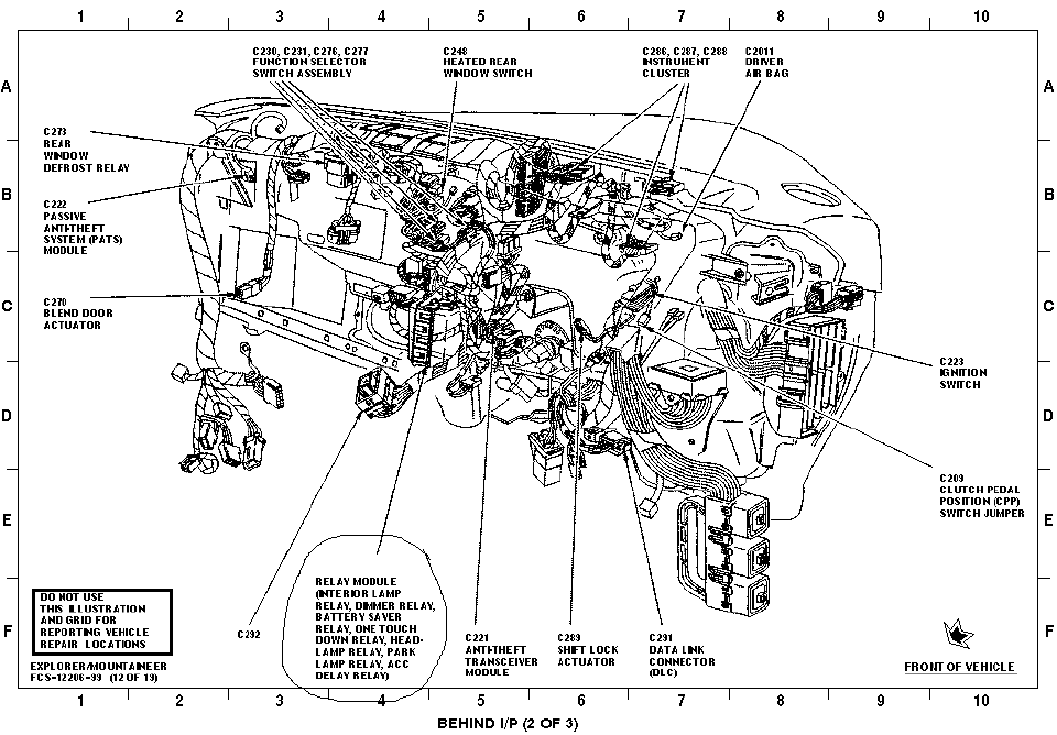 1997 Ford explorer transmission wiring diagram #3