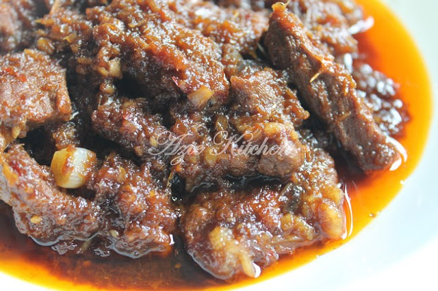 Daging Masak Hitam Yang Serius Sedap