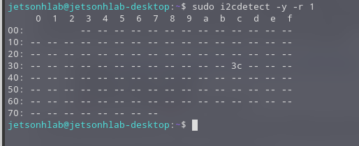 Kết quả tìm kiếm địa chỉ I2C