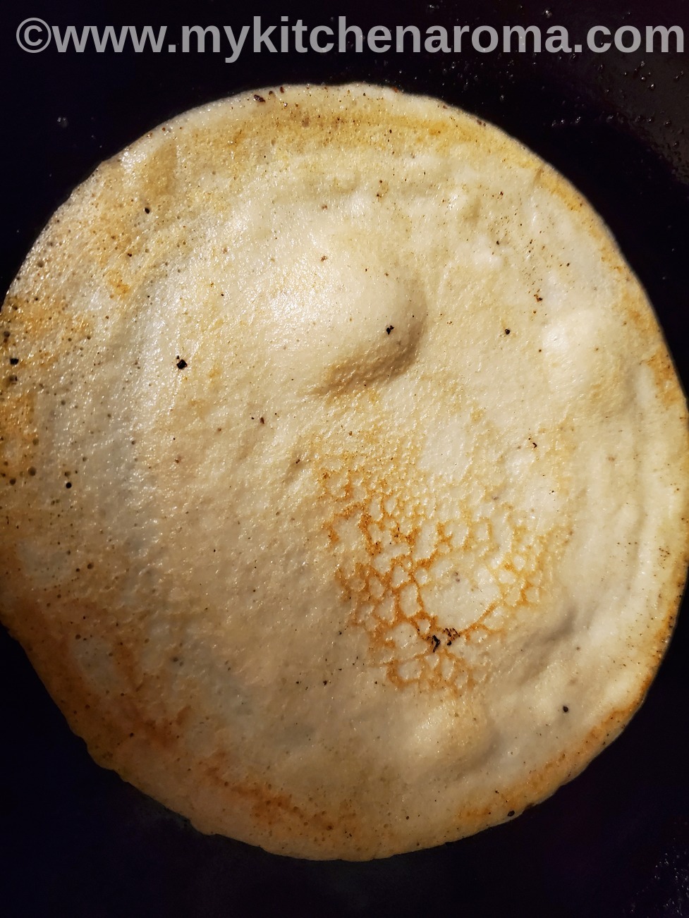 Quinoa Oats Lentil Dosa