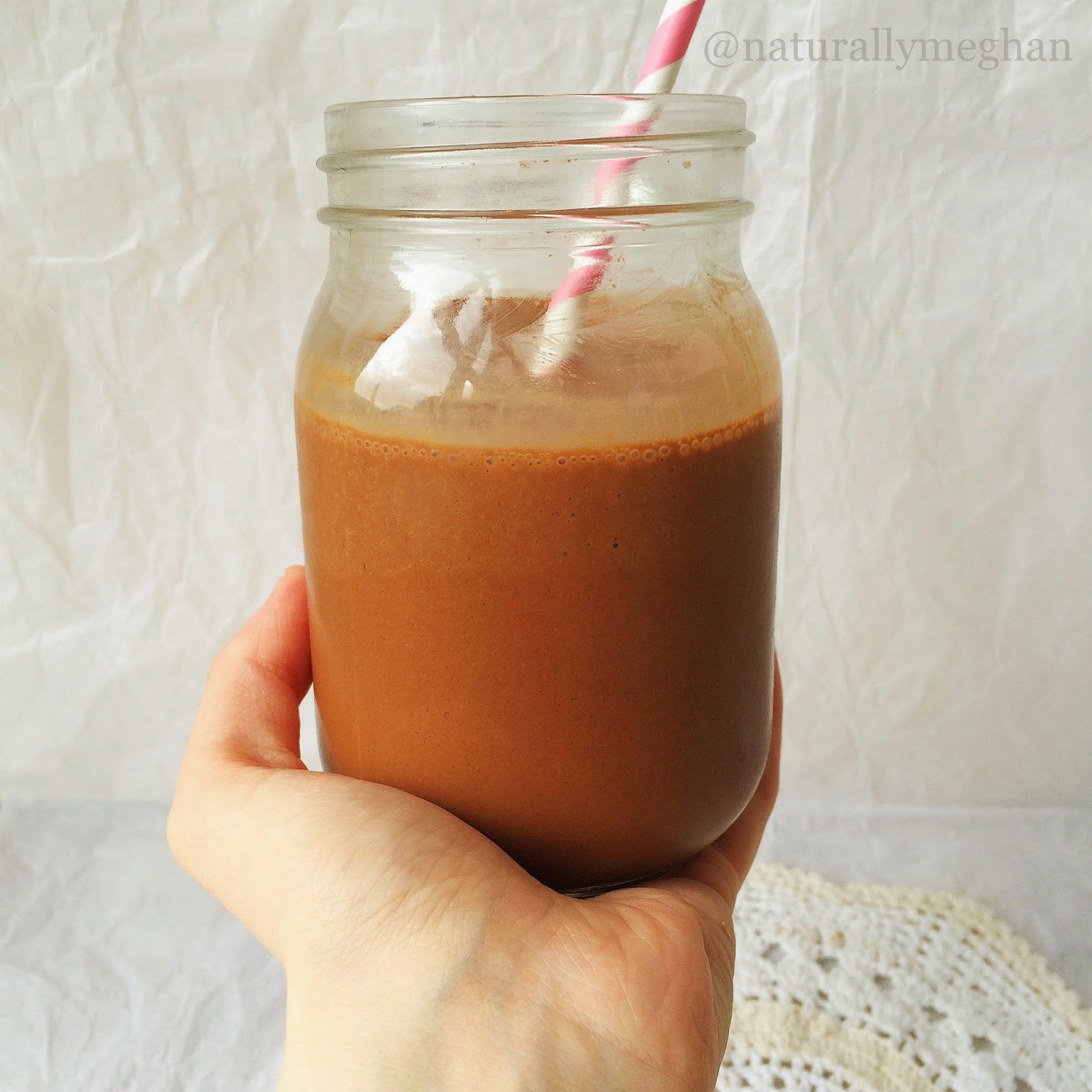 Banana Bambinos Healthy Chocolate Peanut Butter Cup Thickshake