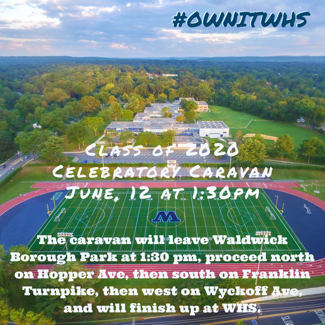 WALDWICK HIGH SCHOOL GRADUATING SENIORS CELEBRATORY CARAVAN - June 12