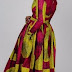 Simple Ankara Long Gown Design
