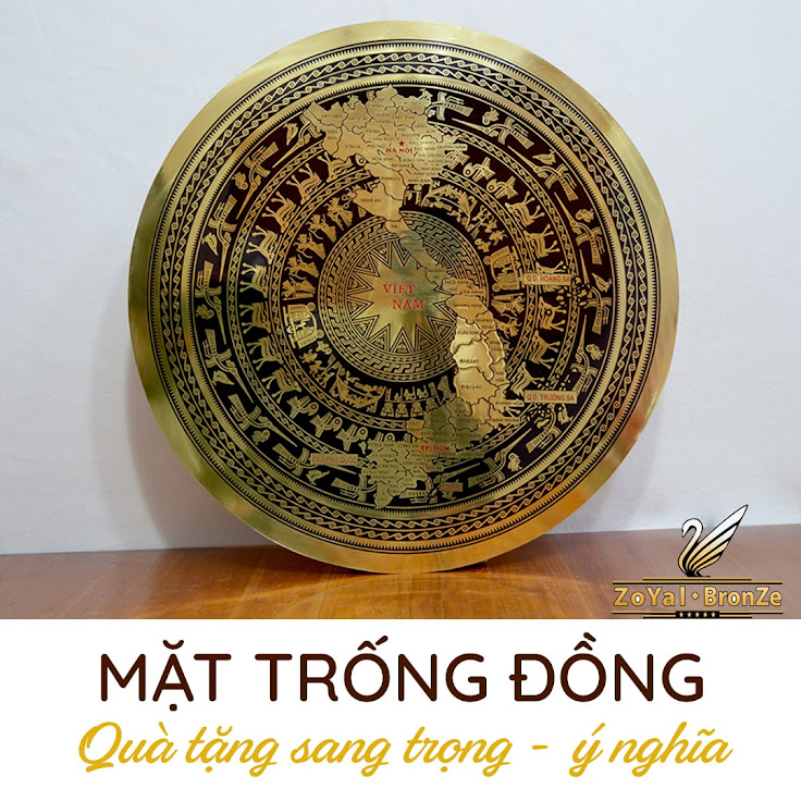 [A117] Quà tặng mặt trống đồng cao cấp tại Hà Nội