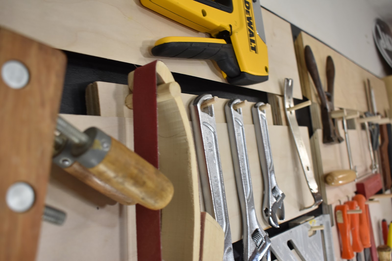 Jax Design: Tool wall french cleat plus