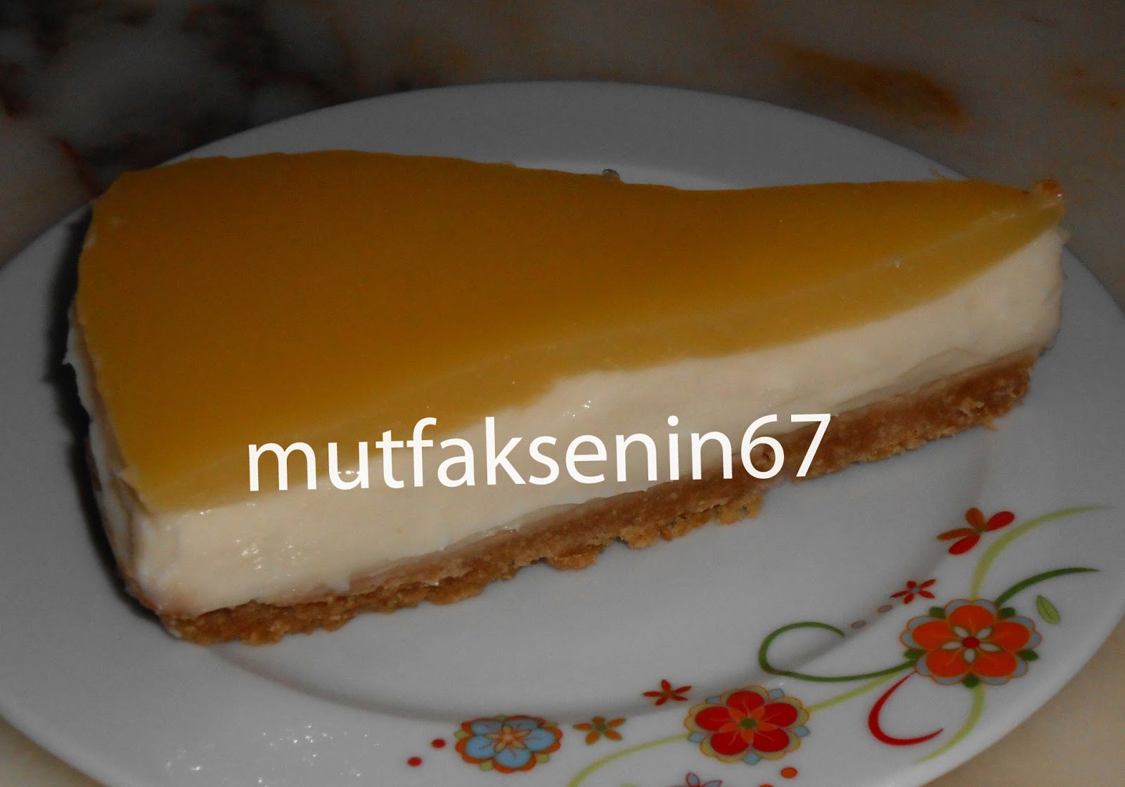 mutfaksenin67 YALANCI CHEESECAKE..( JÖLELİ PASTA )