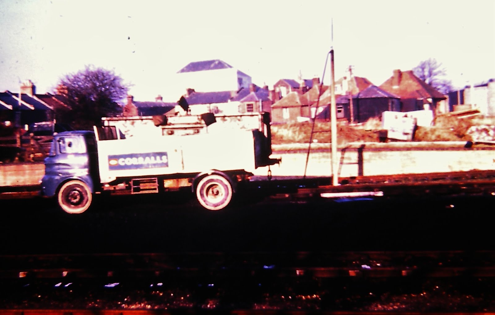 Corralls lorry Gosport Yard